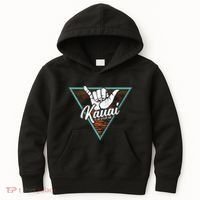 Tropical Shaka Kauai Hawaii Kauai Hi Kids Hoodie thumb 0