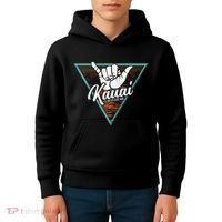 Tropical Shaka Kauai Hawaii Kauai Hi Kids Hoodie thumb 4