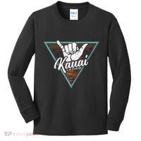 Tropical Shaka Kauai Hawaii Kauai Hi Kids Long Sleeve Shirt thumb 0