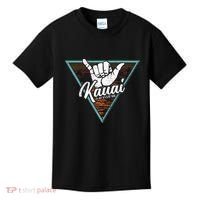Tropical Shaka Kauai Hawaii Kauai Hi Kids T-Shirt thumb 0