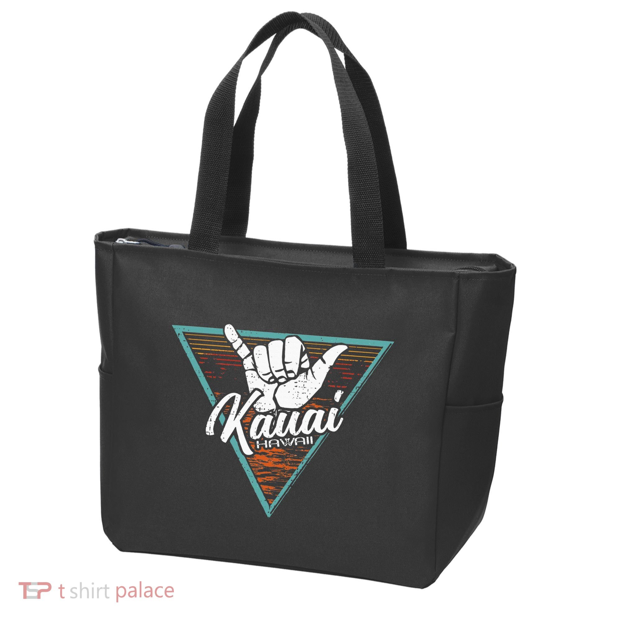 Tropical Shaka Kauai Hawaii Kauai Hi Tote Bag