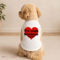 Try Some Kindness Asshole Heart Doggie Tank thumb 2