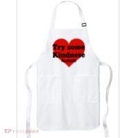 Try Some Kindness Asshole Heart Apron thumb 0