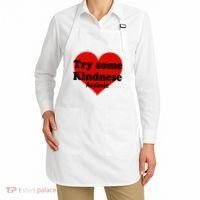 Try Some Kindness Asshole Heart Apron thumb 2