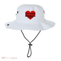 Try Some Kindness Asshole Heart Bucket Hat thumb 0