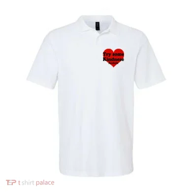Try Some Kindness Asshole Heart Polo