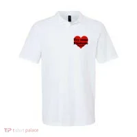 Try Some Kindness Asshole Heart Polo thumb 0