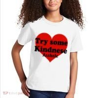 Try Some Kindness Asshole Heart Kids T-Shirt thumb 2