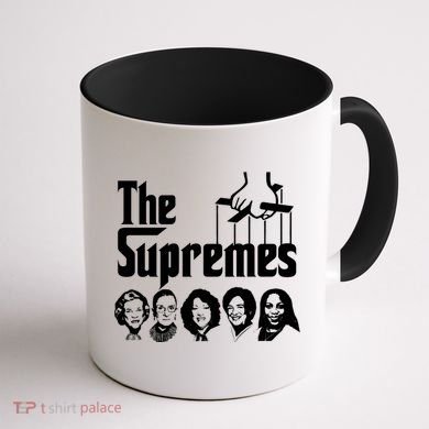 The Supremes Ketanji Brown Jackson SCOTUS RBG Judge Meme Coffee Mug back