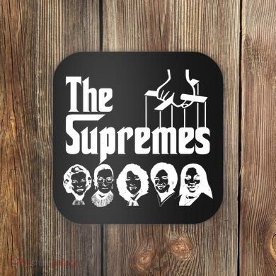 The Supremes Ketanji Brown Jackson SCOTUS RBG Judge Meme Coaster