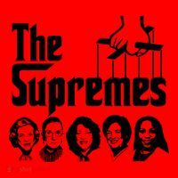 The Supremes Ketanji Brown Jackson SCOTUS RBG Judge Meme Santa Hat thumb 1