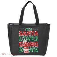 This Santa Loves Going Down Funny Tote Bag thumb 0