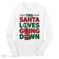 This Santa Loves Going Down Funny Long Sleeve Shirt thumb 0