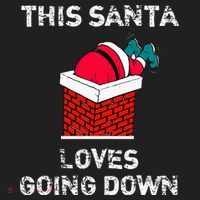 This Santa Loves Going Down Funny Christmas Beanie thumb 2