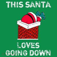 This Santa Loves Going Down Funny Christmas Long Sleeve Shirt thumb 2