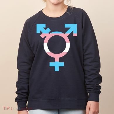 Transgender Sign Logo Flag Pride Month Women's Sweatshirt