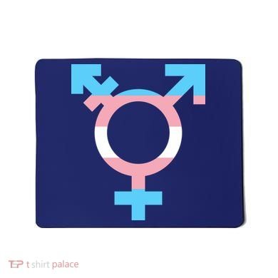 Transgender Sign Logo Flag Pride Month Mousepad
