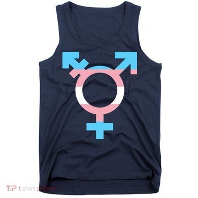 Transgender Sign Logo Flag Pride Month Tank Top