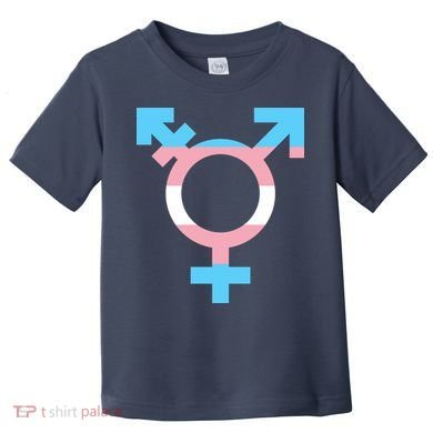 Transgender Sign Logo Flag Pride Month Toddler T-Shirt