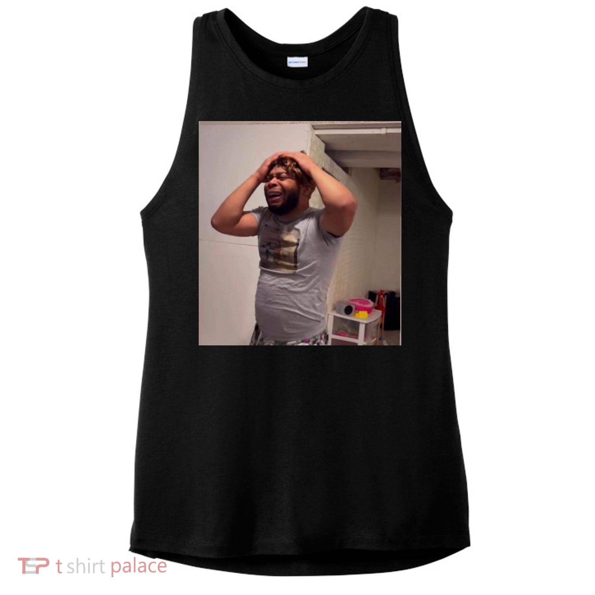 The Sneaky Link Man Ladies PosiCharge Tri-Blend Wicking Tank