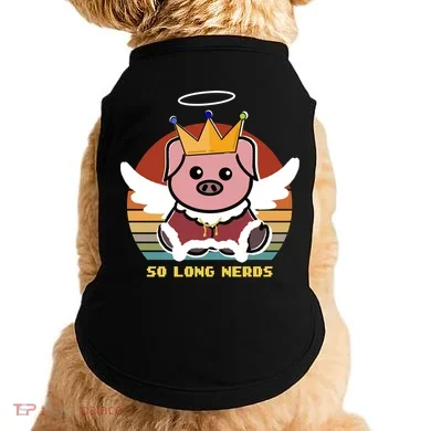 Techno So Long Nerds Doggie Tank