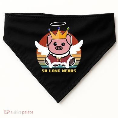 Techno So Long Nerds USA-Made Doggie Bandana