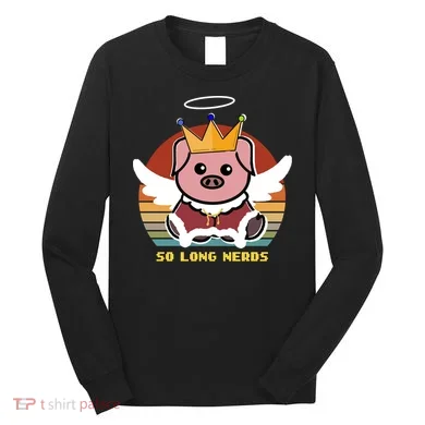 Techno So Long Nerds Long Sleeve Shirt