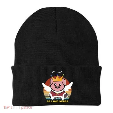 Techno So Long Nerds Beanie