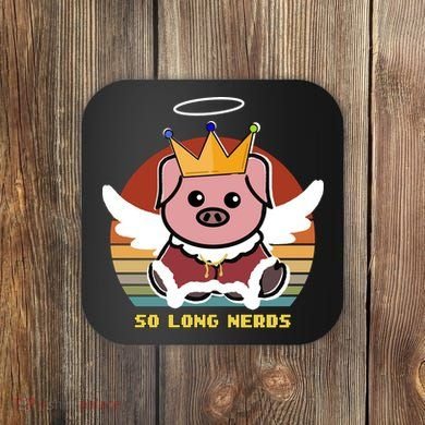 Techno So Long Nerds Coaster
