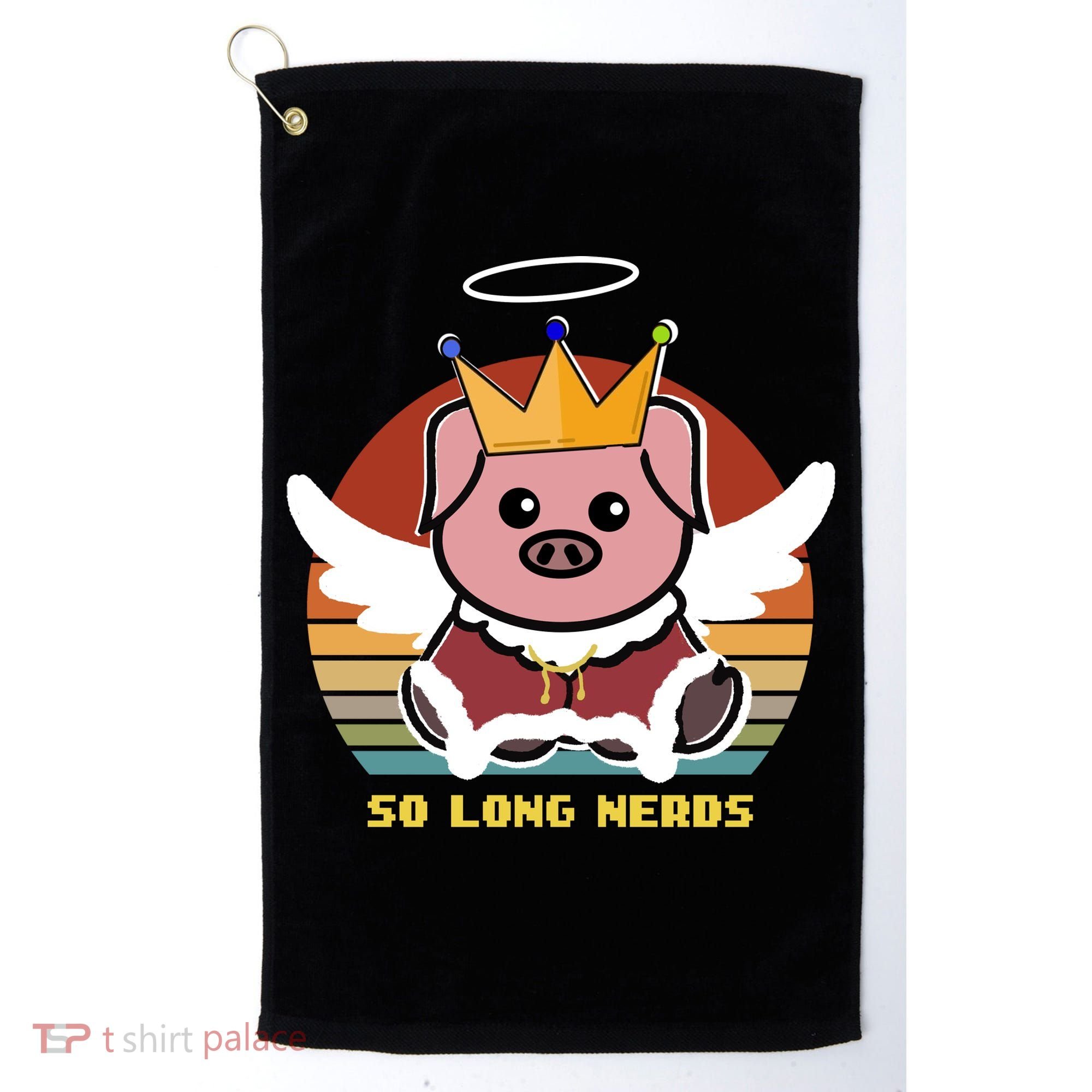 Techno So Long Nerds Golf Towel