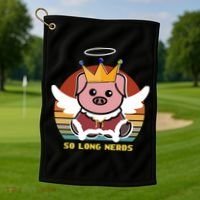 Techno So Long Nerds Golf Towel thumb 1