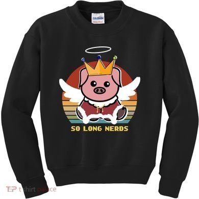 Techno So Long Nerds Kids Sweatshirt