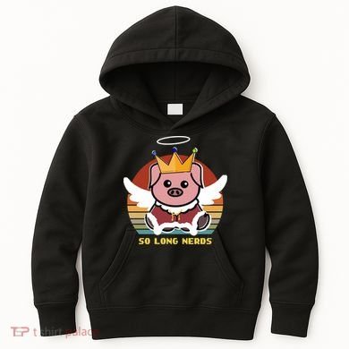 Techno So Long Nerds Kids Hoodie