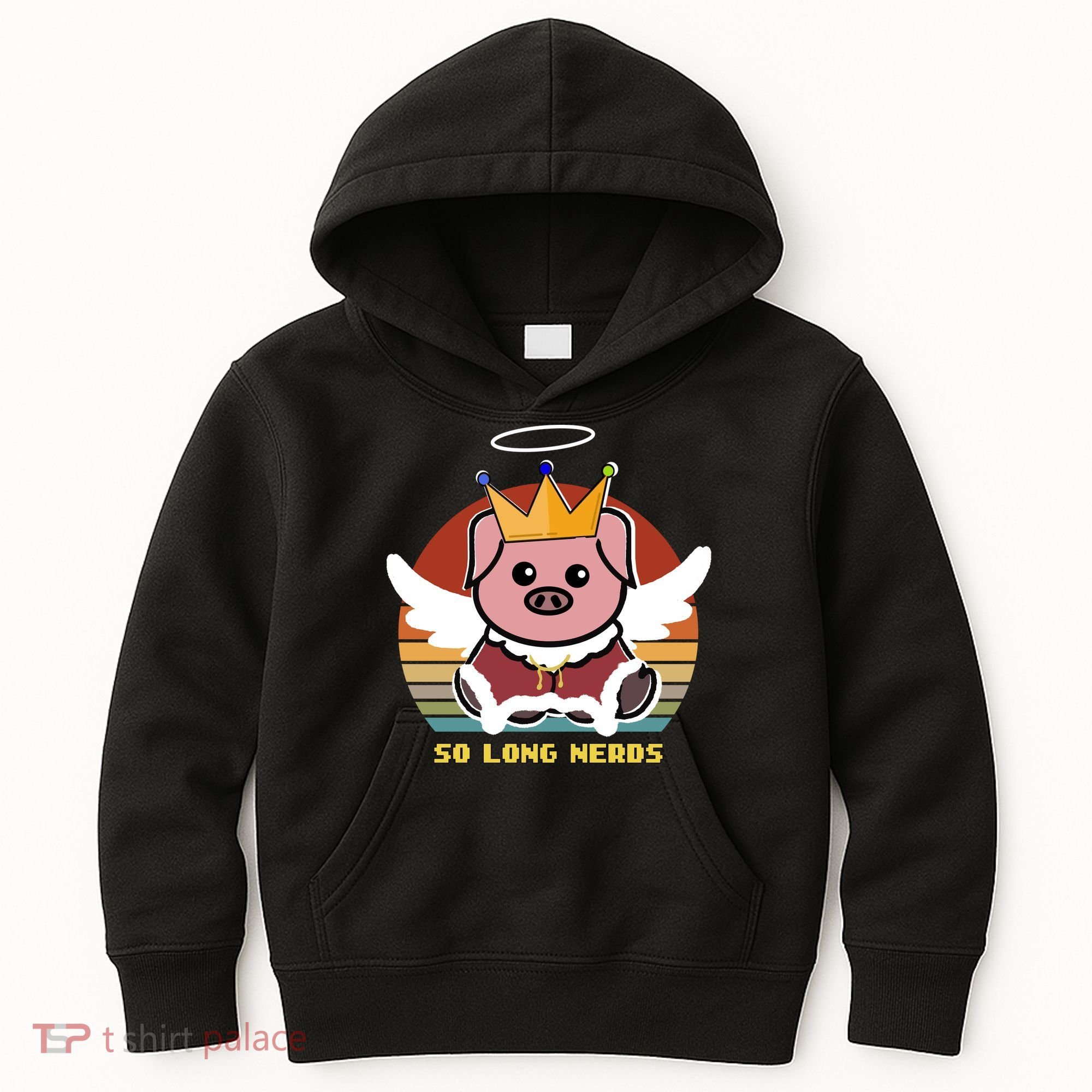 Techno So Long Nerds Kids Hoodie