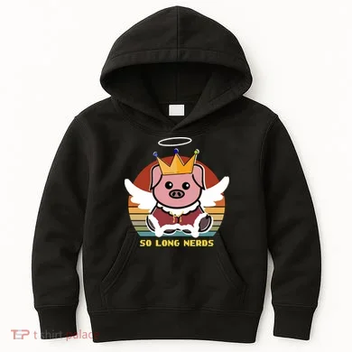 Techno So Long Nerds Kids Hoodie