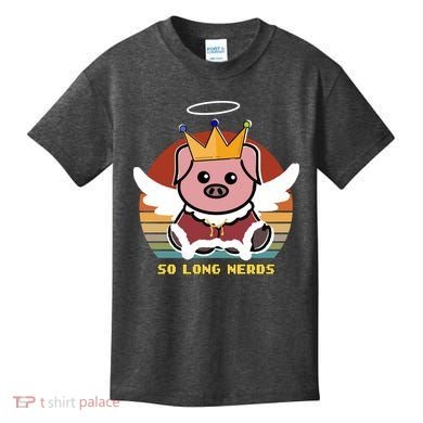 Techno So Long Nerds Kids T-Shirt
