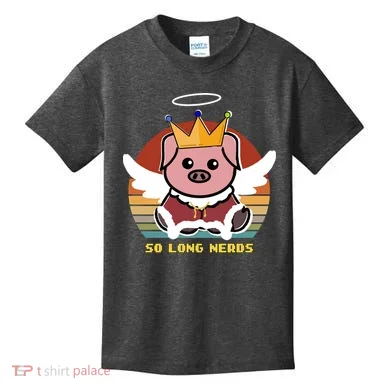 Techno So Long Nerds Kids T-Shirt