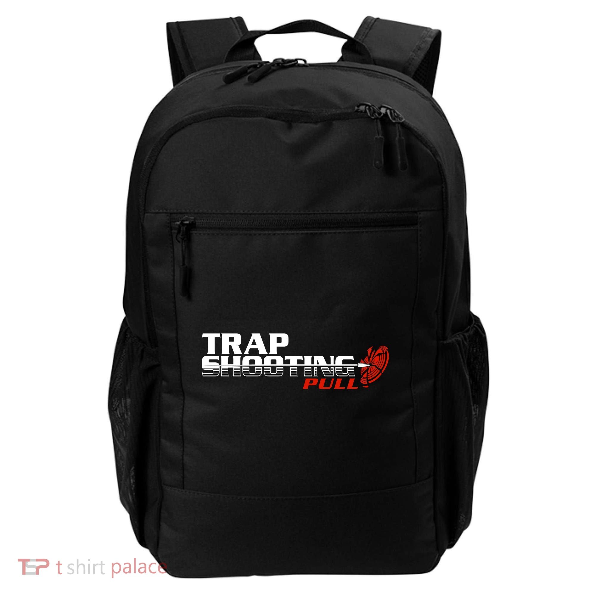 Trap Shooting Logo Backpack