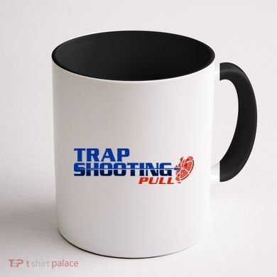 Trap Shooting Logo Coffee Mug back