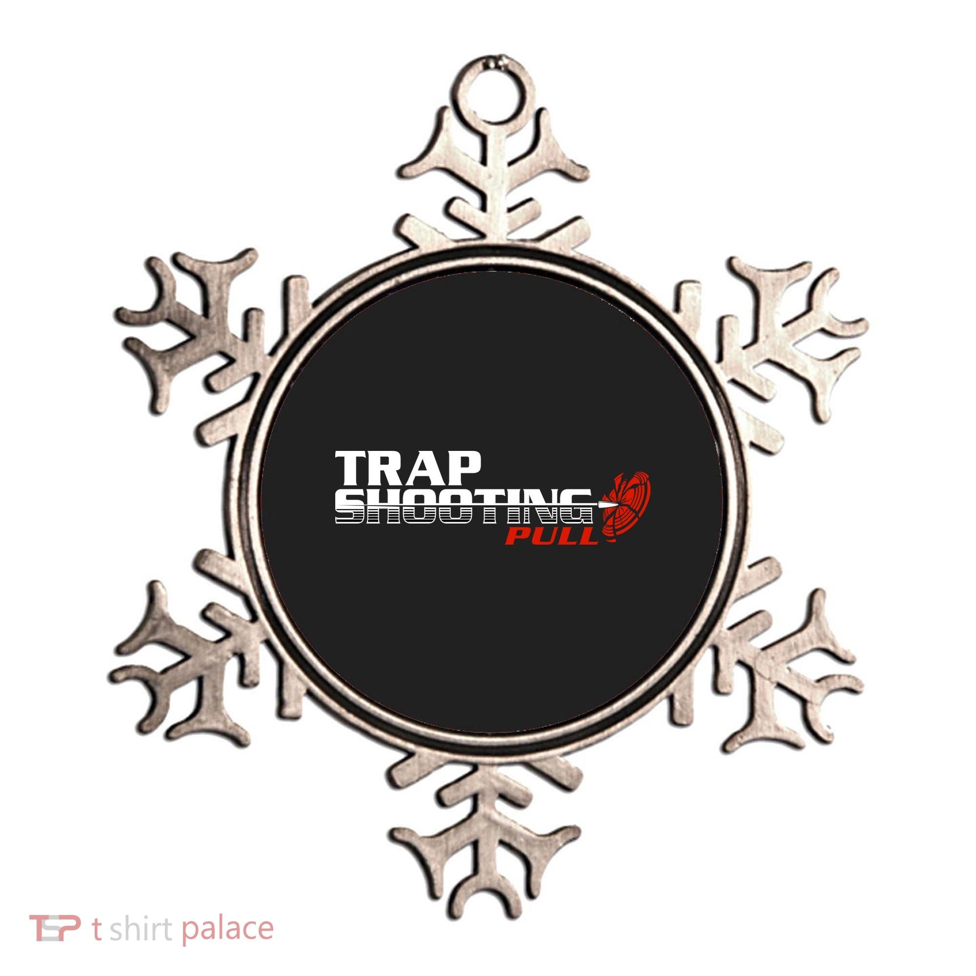 Trap Shooting Logo Ornament