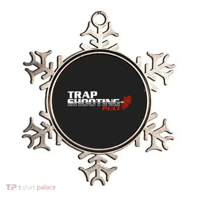 Trap Shooting Logo Ornament