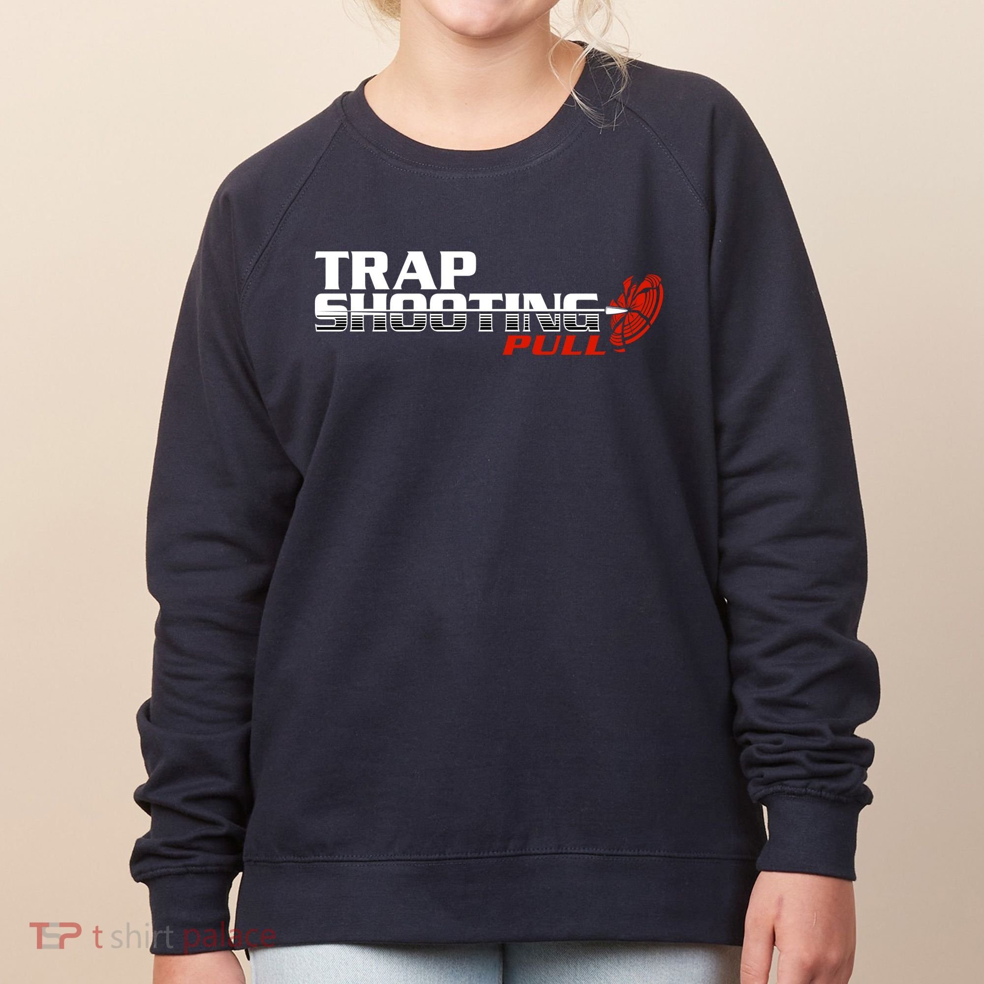 Trap Shooting Logo Women's Sweatshirt