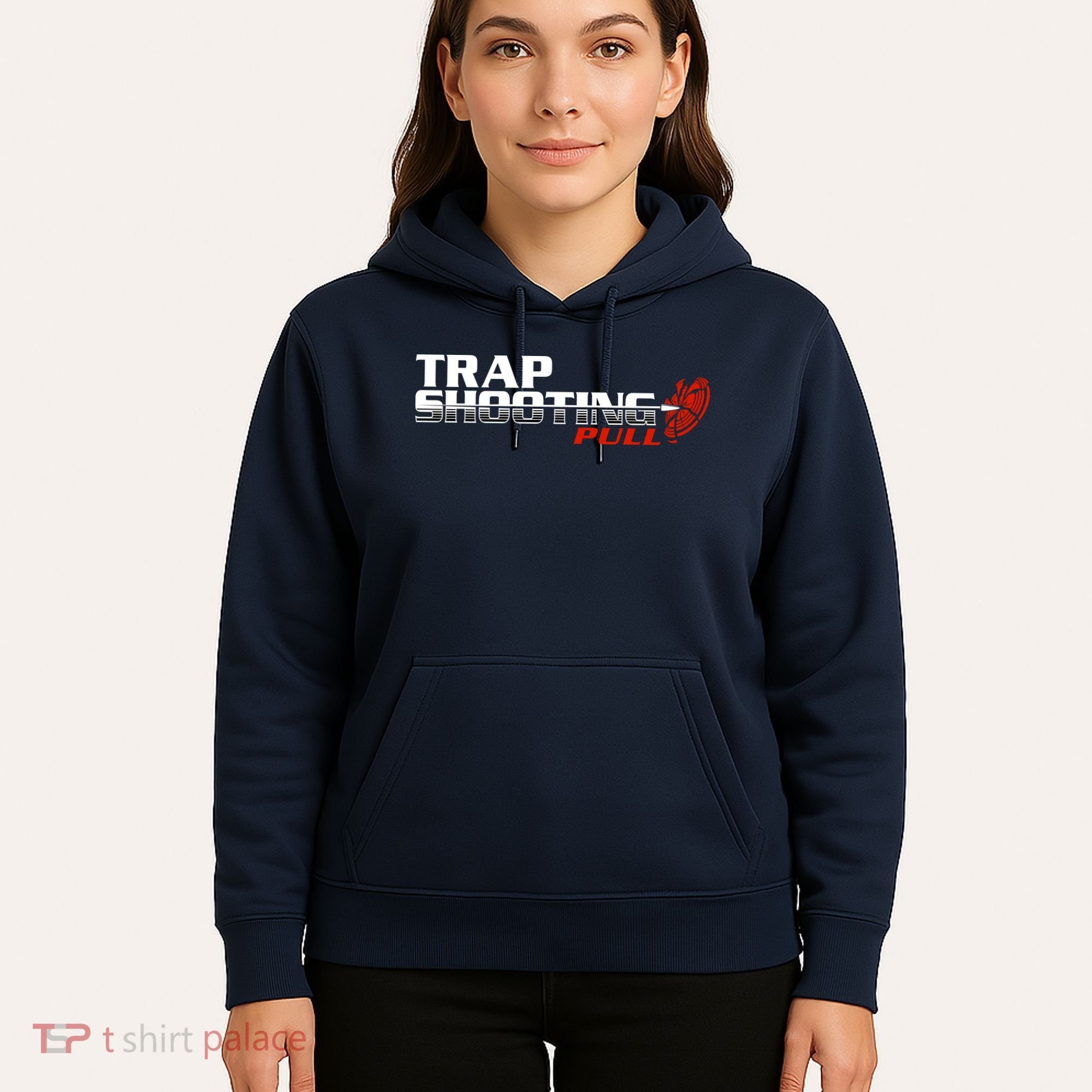Trap Shooting Logo Hoodie