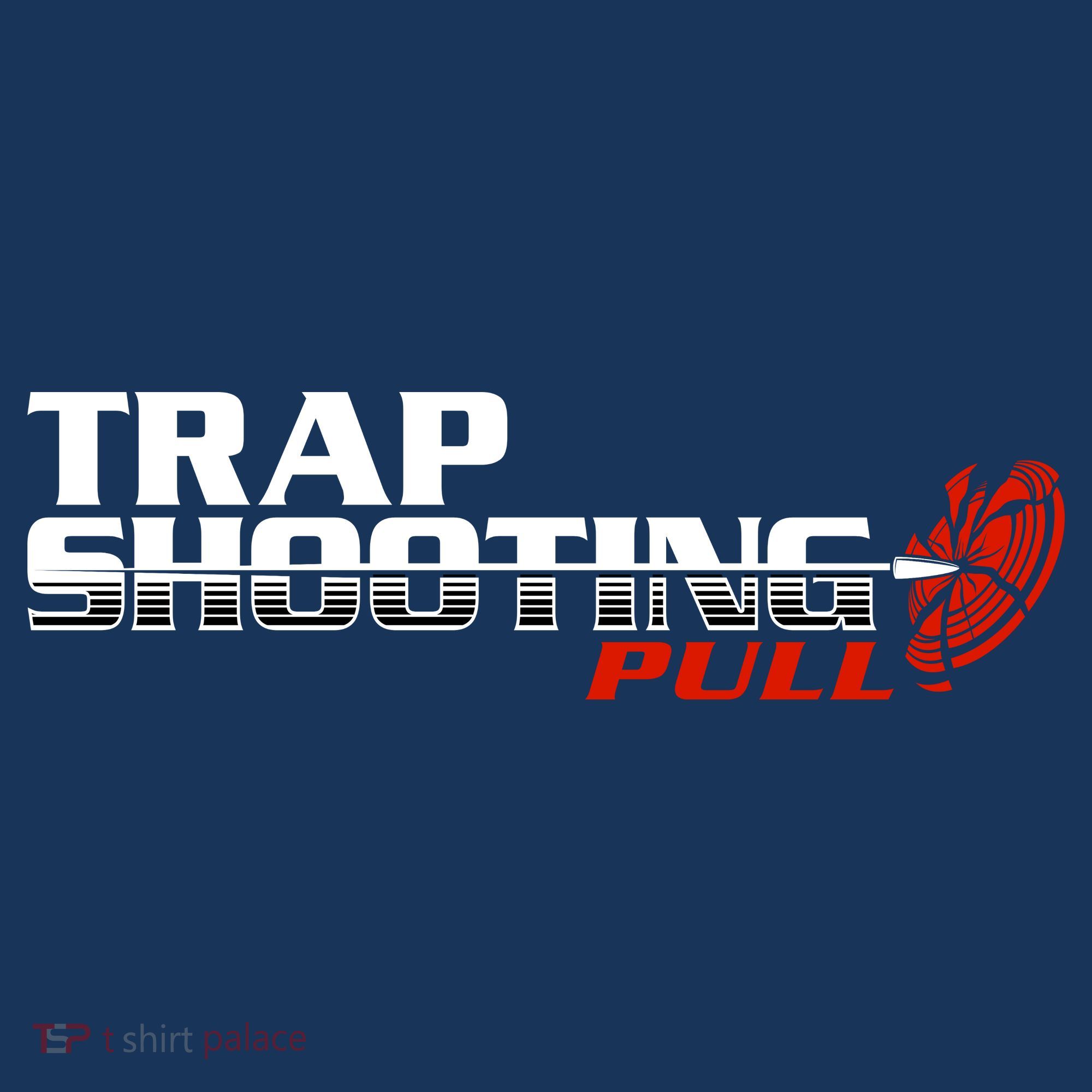 Trap Shooting Logo Long Sleeve Shirt