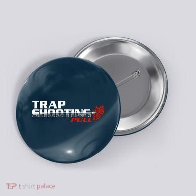 Trap Shooting Logo Button