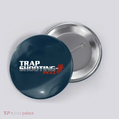 Trap Shooting Logo Button