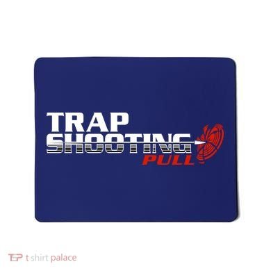 Trap Shooting Logo Mousepad