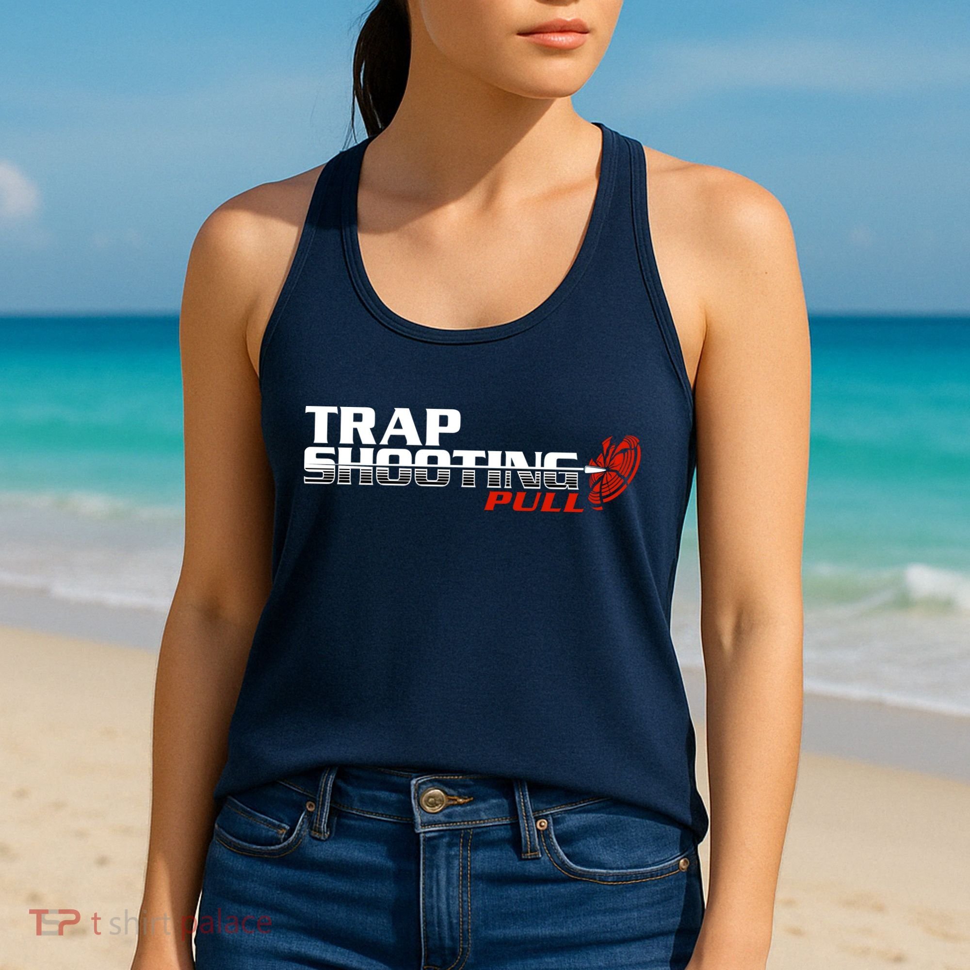 Trap Shooting Logo Women's Tank Top