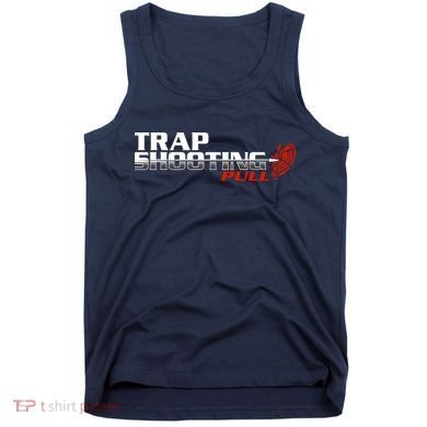 Trap Shooting Logo Tank Top