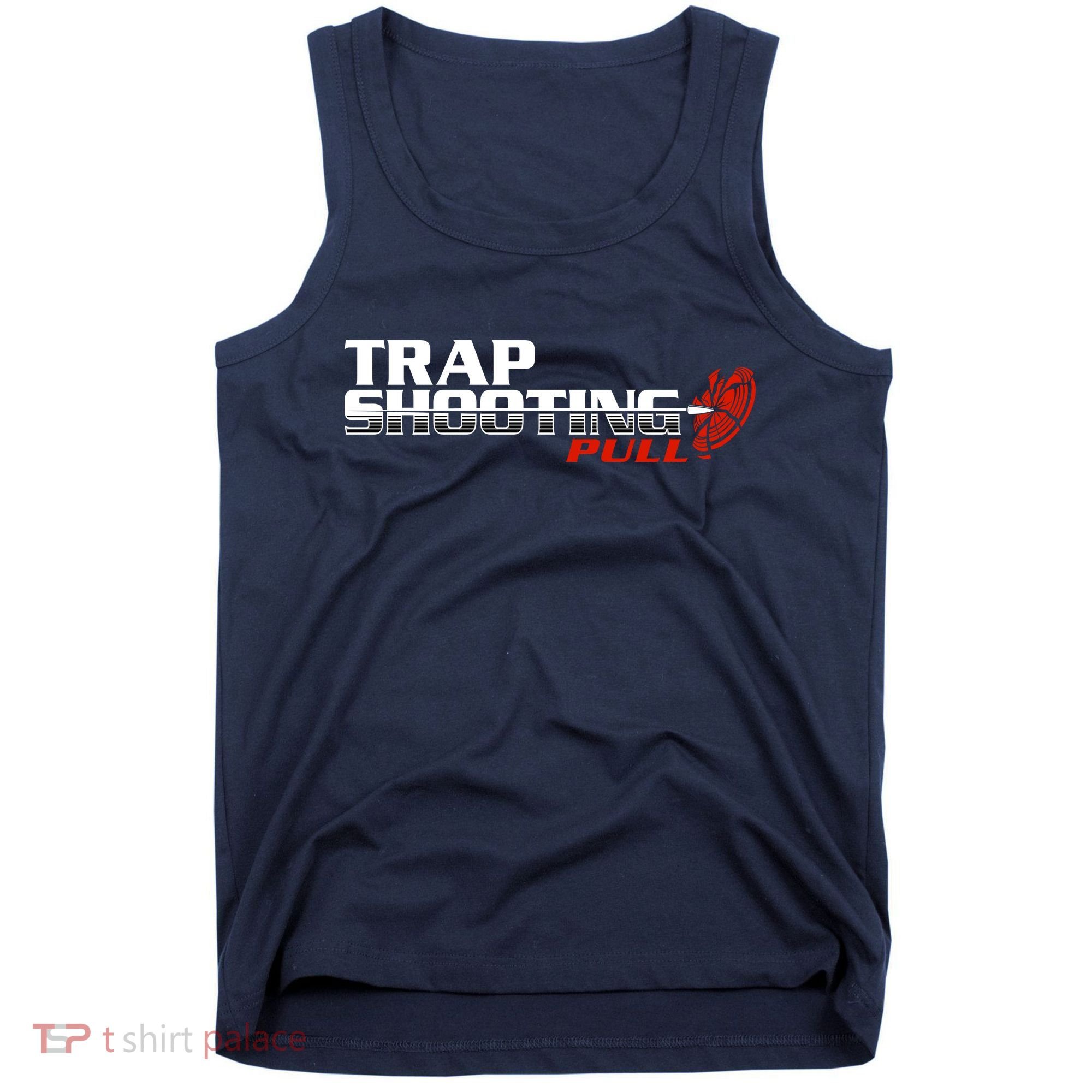 Trap Shooting Logo Tank Top